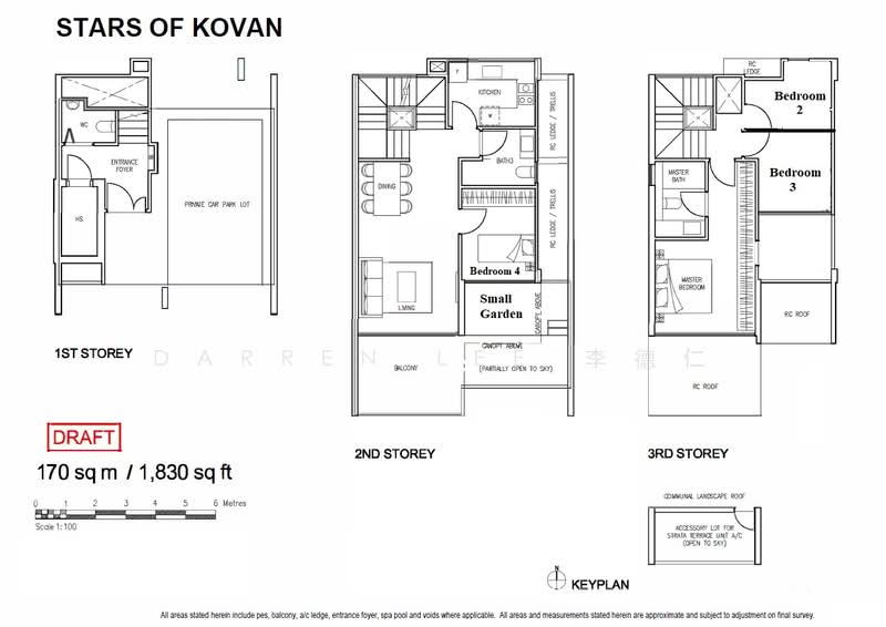 Floor plan, Stars of Kovan