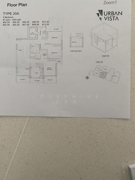Floor plan, Urban Vista