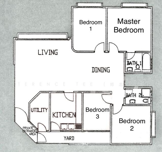 Floor plan, Flora East