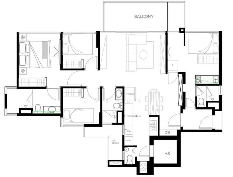 Floor plan, The Luxurie