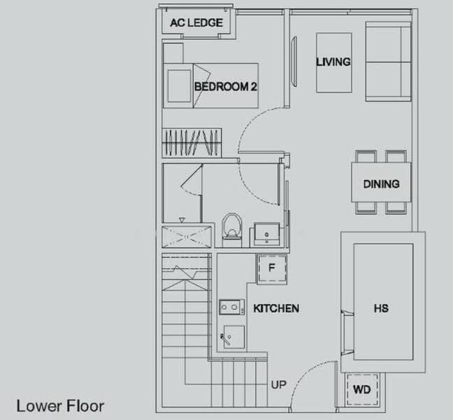 Floor plan, The Promenade @ Pelikat