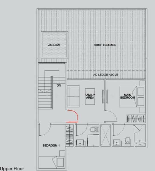 Floor plan, The Promenade @ Pelikat