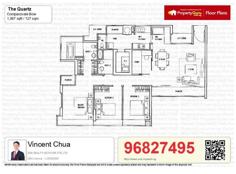 Floor plan, The Quartz