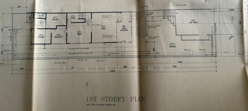 Floor plan, Goodman Road semi-detached