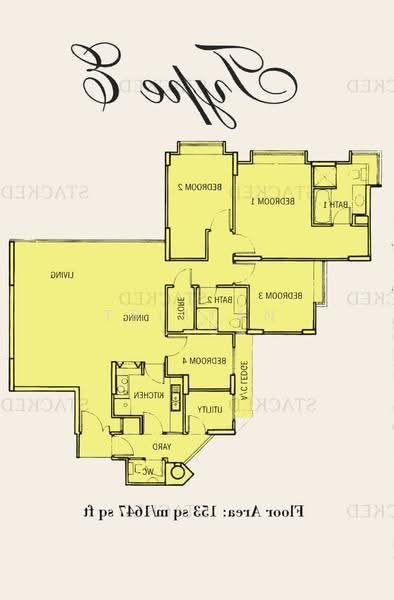 Floor plan, The Springbloom